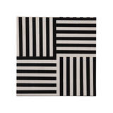 Cube Black and White Side Table