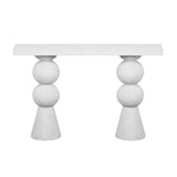 Lupita 53" White Console Table