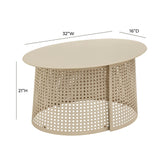 Pesky 32" Oval Coffee Table
