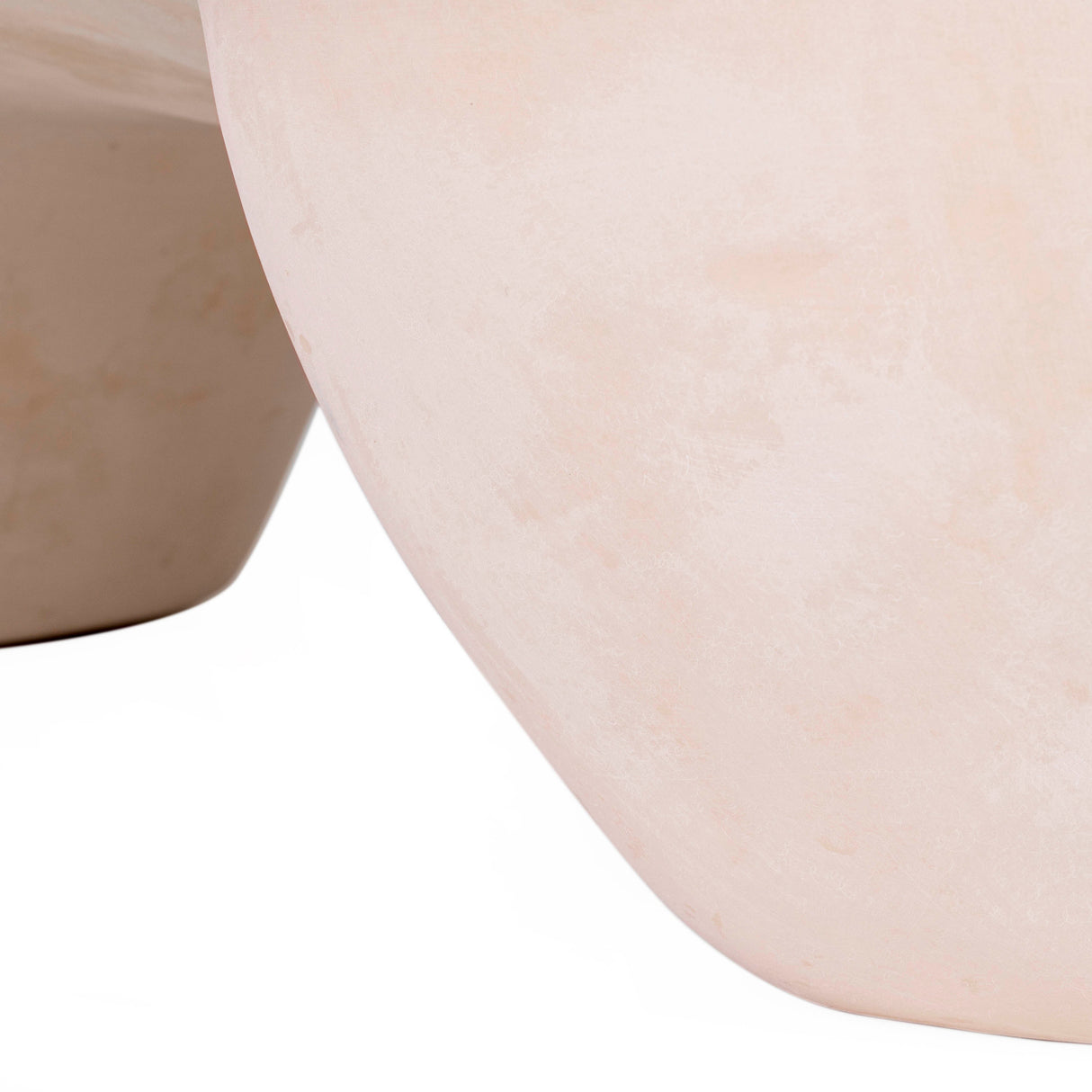 Athen 57" Nude Faux Stone Coffee Table