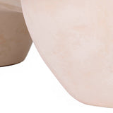 Athen 57" Nude Faux Stone Coffee Table