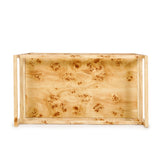 Destin Natural Burl Contract-Grade Bar Cart - View 7