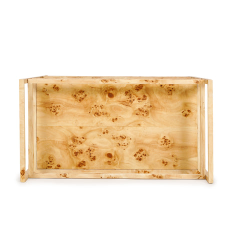 Destin Natural Burl Contract-Grade Bar Cart - View 7
