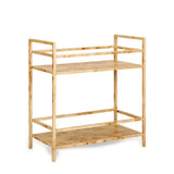 Destin Natural Burl Contract-Grade Bar Cart - View 1