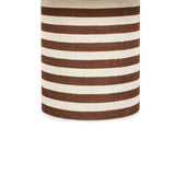 Lyra 30" Natural Striped Cotton Jute Contract-Grade Coffee Table - View 5