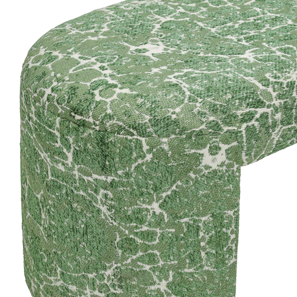 Greenspace 39" Rounded Upholstered Bench - View 4