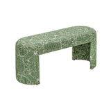 Greenspace 39" Rounded Upholstered Bench - View 1