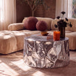 Forma 34" Chrome Coffee Table - View 1