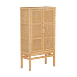 Amara Woven Rattan Cabinet
