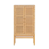 Amara Woven Rattan Cabinet