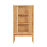 Amara Woven Rattan Cabinet