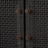 Amara Woven Rattan Cabinet