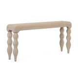 Vicky 68" Natural Rattan Console Table