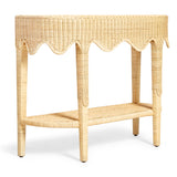 Sally 41" Natural Rattan Console Table - View 3