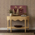 Sally 41" Natural Rattan Console Table - View 1