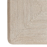 Vicky 49" Natural Woven Seagrass Rectangular Coffee Table - View 7
