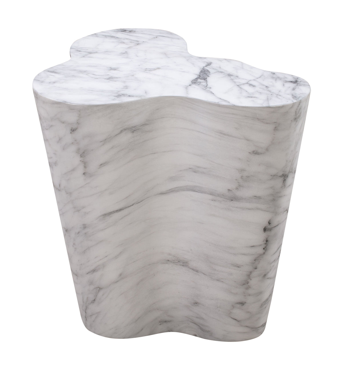 Slab Concrete Indoor/Outdoor Side Table (18"-22") - View 3