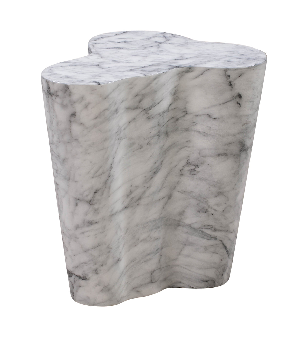 Slab Concrete Indoor/Outdoor Side Table (18"-22") - View 9