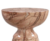 Rue Black Marble Side Table