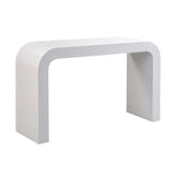Hump Black Console Table