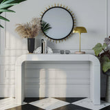 Hump Black Console Table