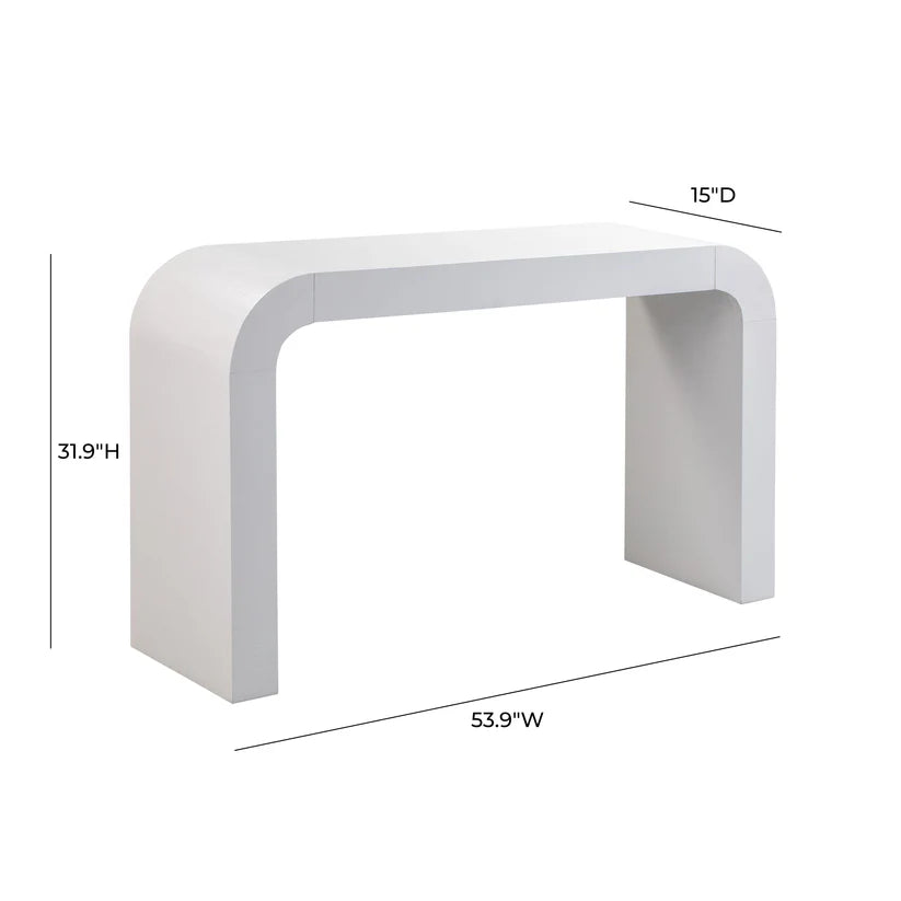 Hump Black Console Table