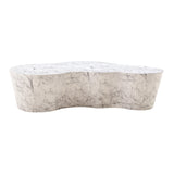 Slab 59" Concrete Indoor/Outdoor Coffee Table - View 3