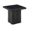 Kayla Faux Plaster Indoor / Outdoor Square Side Table