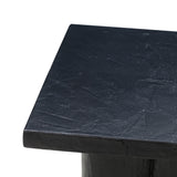 Kayla Faux Plaster Indoor / Outdoor Square Side Table