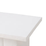 Kayla Faux Plaster Indoor / Outdoor Square Side Table