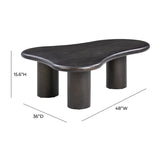 Gotham Cognac Coffee Table