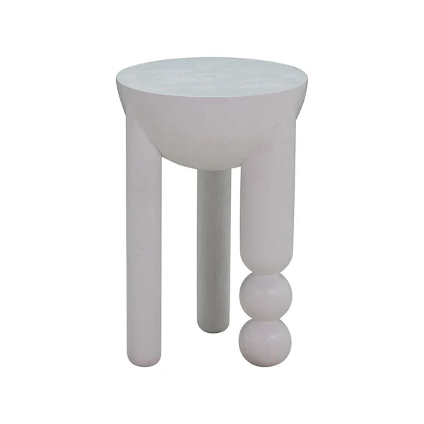 Morse Cognac Wooden Accent Table