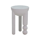 Morse Cognac Wooden Accent Table
