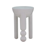 Morse Cognac Wooden Accent Table