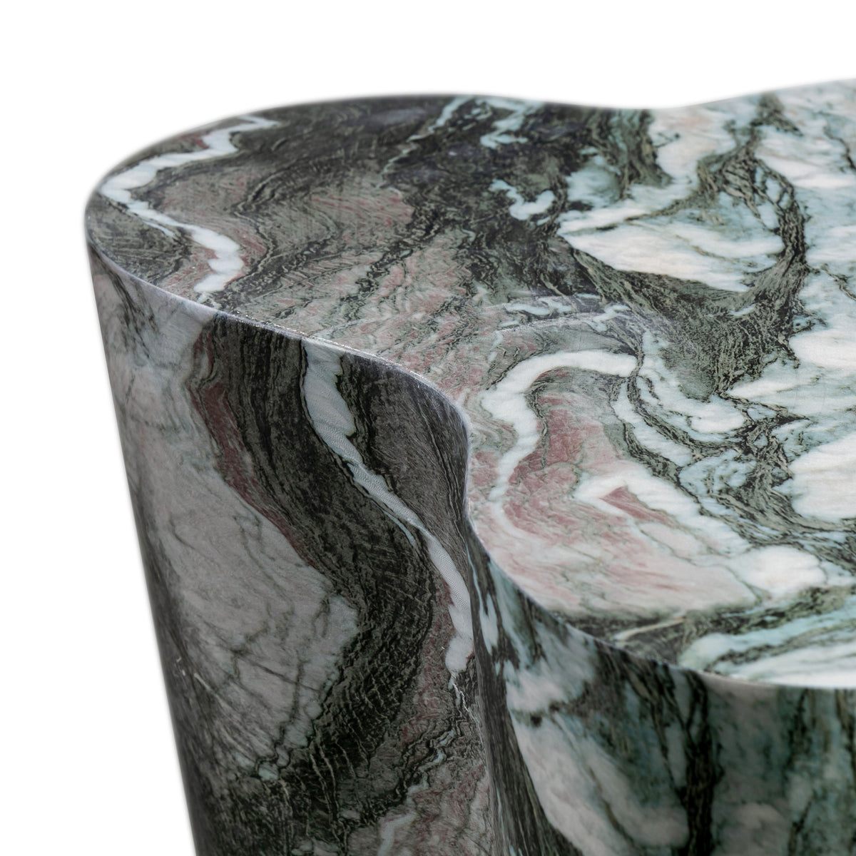 Slab Concrete Indoor/Outdoor Side Table (18"-22") - View 18