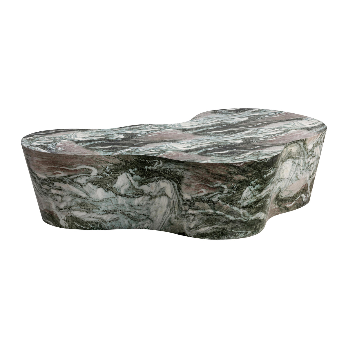 Slab 59" Concrete Indoor/Outdoor Coffee Table - View 8
