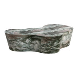 Slab Faux Travertine Coffee Table