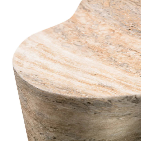 Slab Concrete Indoor / Outdoor Side Table (17"-21")