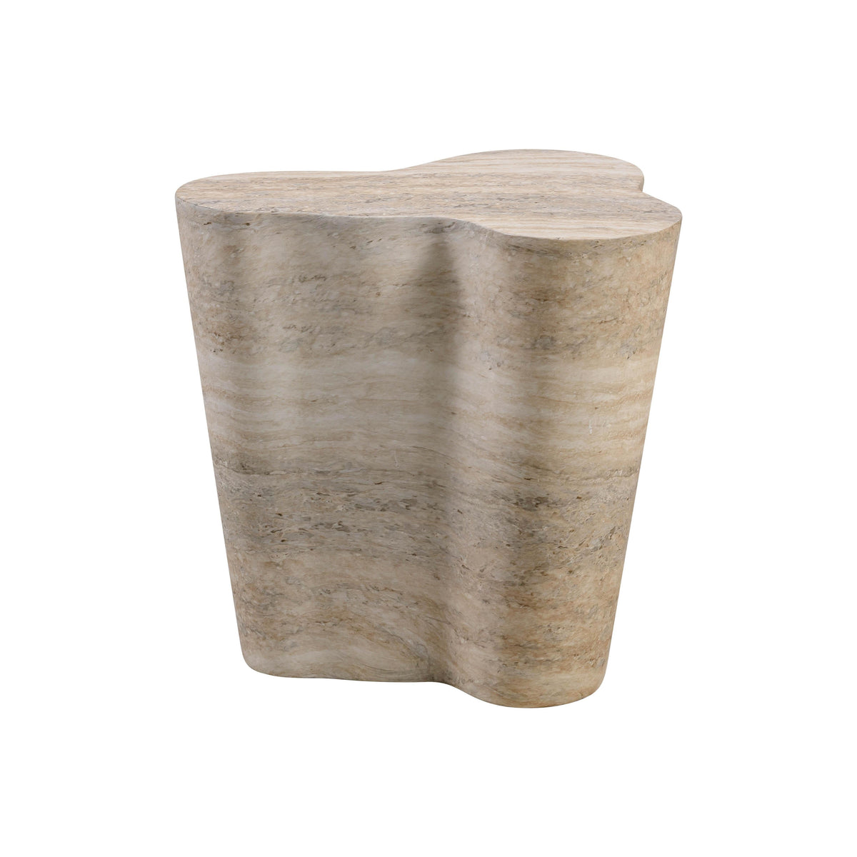 Slab Concrete Indoor/Outdoor Side Table (18"-22") - View 33