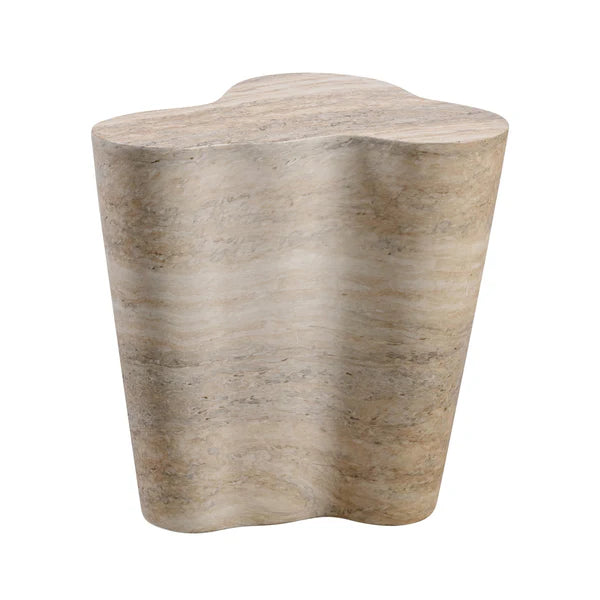 Slab Concrete Indoor / Outdoor Side Table (17"-21")
