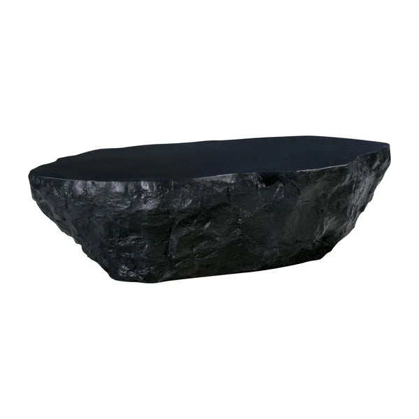Crag White Concrete Coffee Table