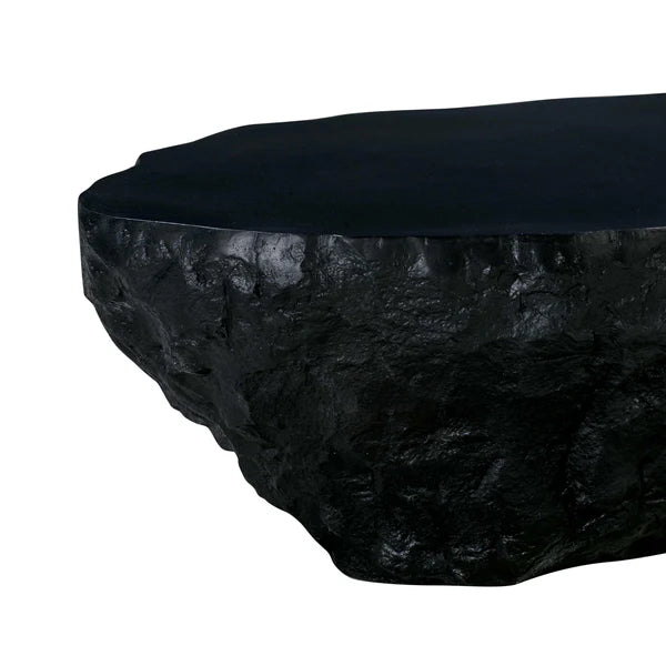 Crag White Concrete Coffee Table