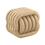 Love Knot Concrete Indoor/Outdoor Accent Stool - View 1