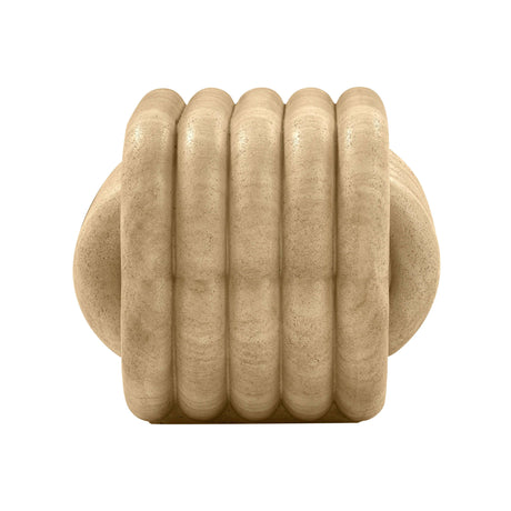 Love Knot Concrete Indoor/Outdoor Accent Stool - View 4