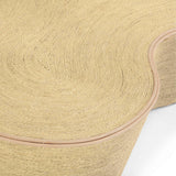 Slab 60" Natural Seagrass Coffee Table