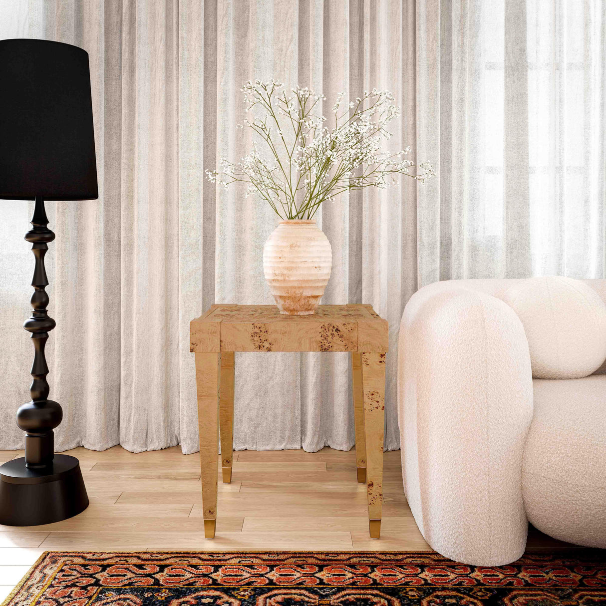 Brandyss Burl End Table