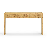 Brandyss 54" Burl Console Table