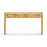 Brandyss 54" Burl Console Table