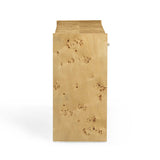 Brandyss 54" Burl Console Table