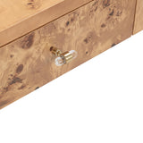 Brandyss 54" Burl Console Table